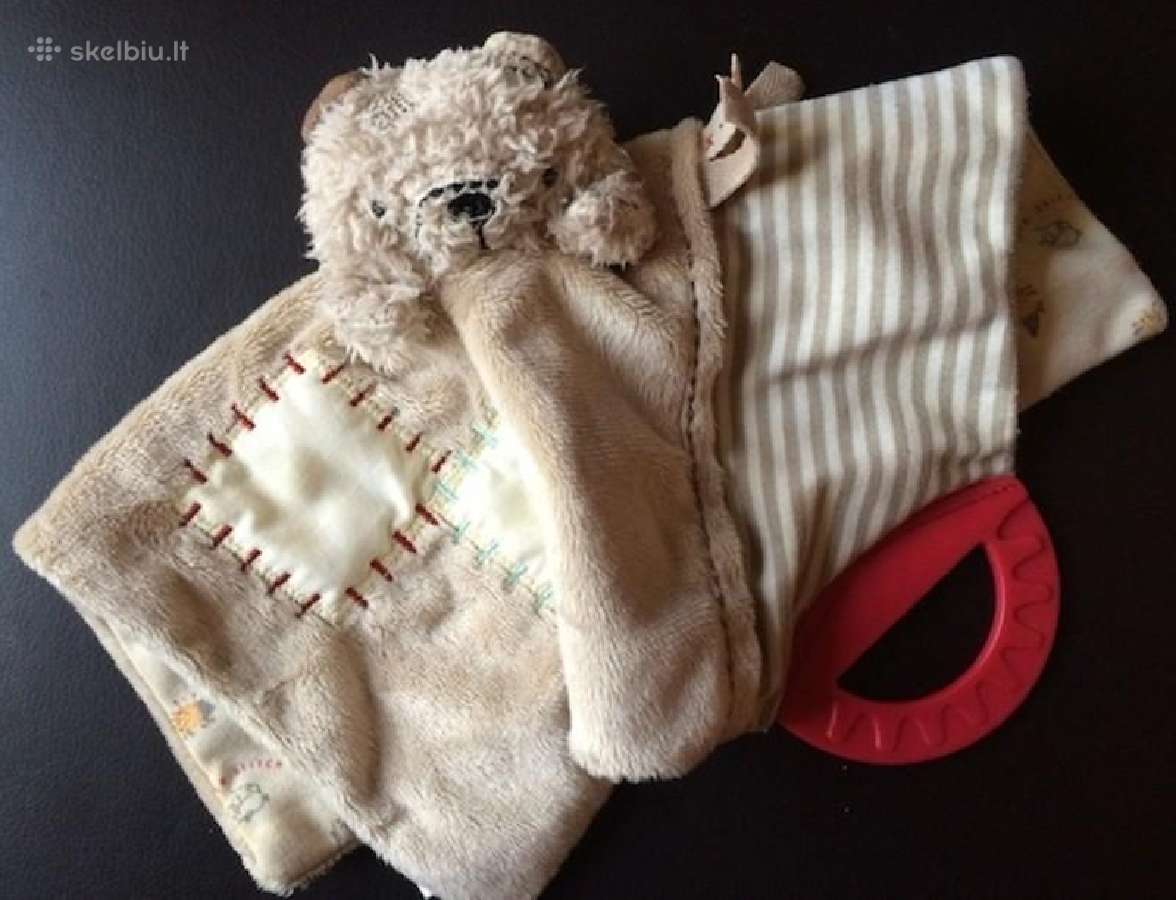 Mothercare medžiaginis meškiukas-kramtukas