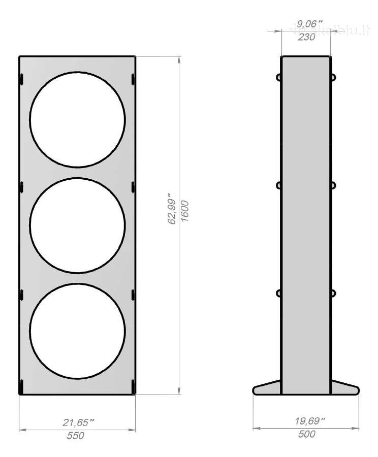 Metaliniai stovai malkoms - nuotraukos Nr. 10