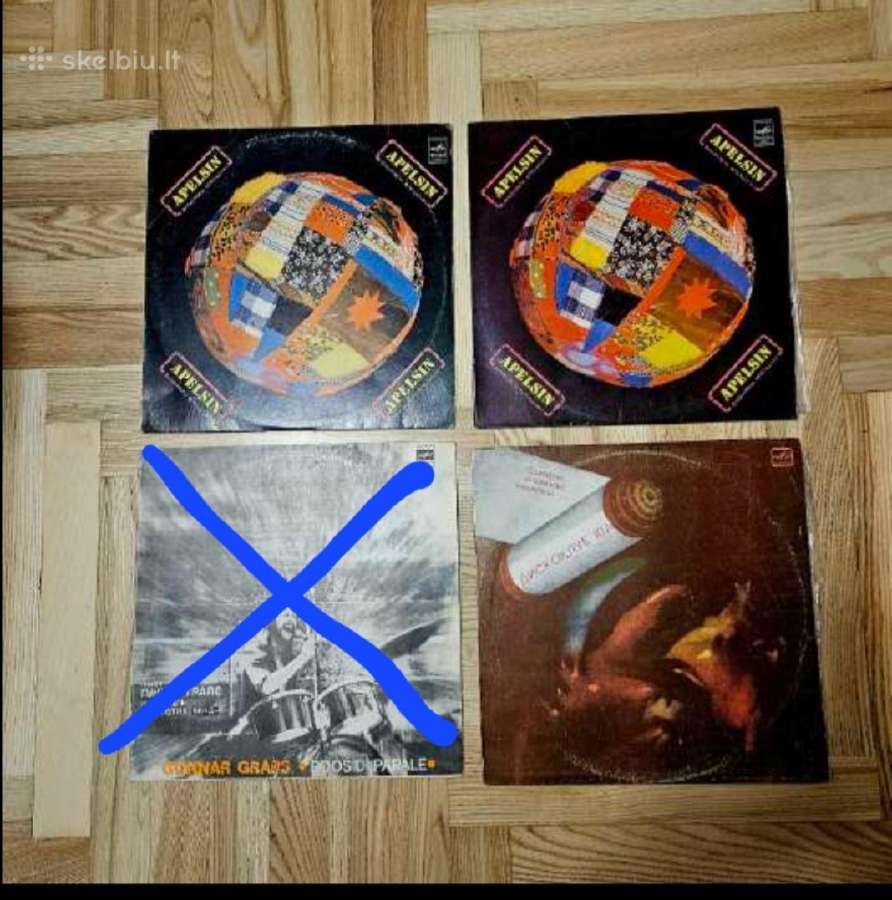 Vinilinės plokštelės - nuotraukos Nr. 9