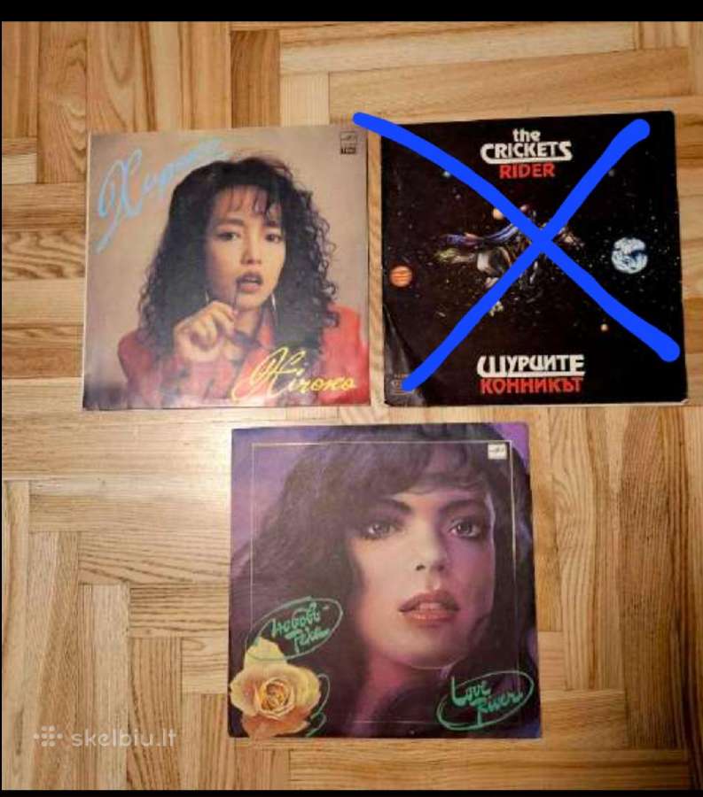 Vinilinės plokštelės - nuotraukos Nr. 10