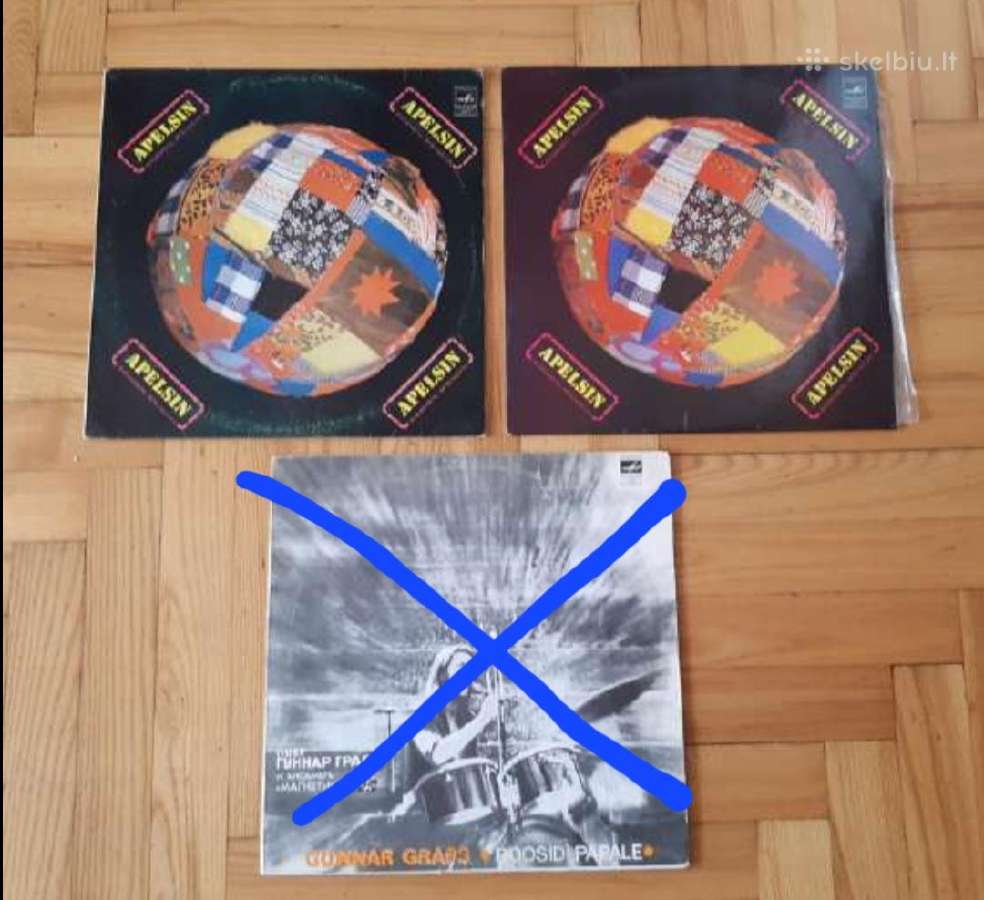 Vinilinės plokštelės - nuotraukos Nr. 5