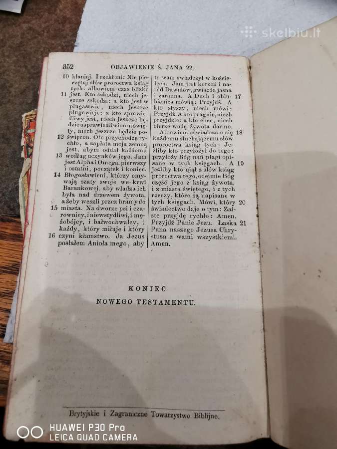 Lenkiška maldaknigė testamentas 1898metu, - nuotraukos Nr. 4