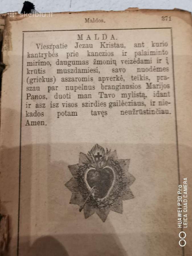 Sena maldaknygė - nuotraukos Nr. 6
