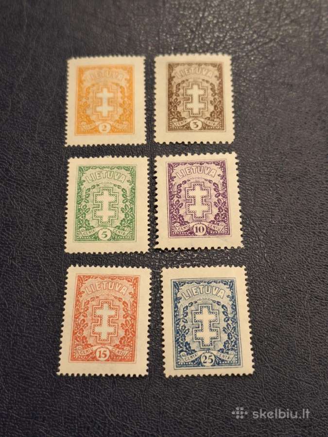Lietuva 1926 m. Standartai, švarūs