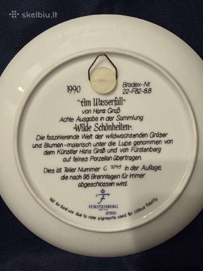 Furstenberg Porceliano lekšte - nuotraukos Nr. 3