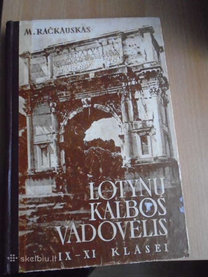 Lotynų kalbos vadovėlis