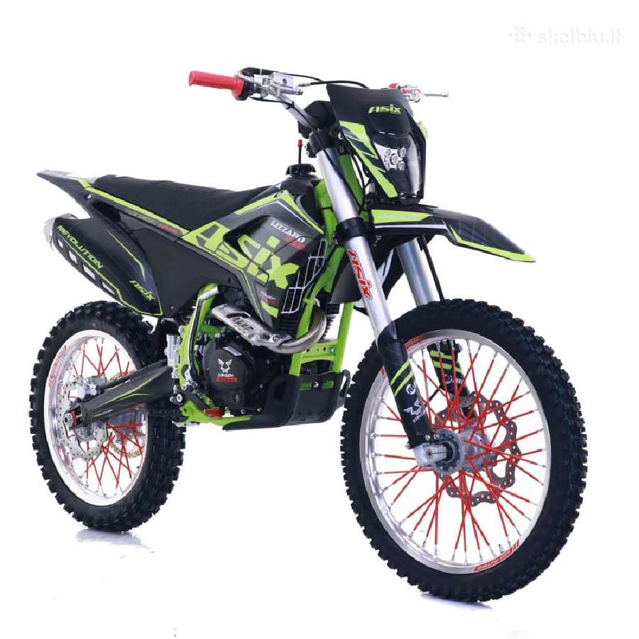 Krosinis motociklas 250cc Asix Lizzard 21"/18" - nuotraukos Nr. 2