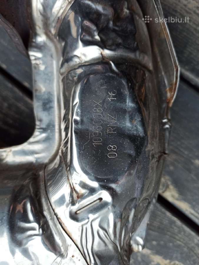 Dpf filtras Renault, Qashqai 1,6 dyzelis - nuotraukos Nr. 2