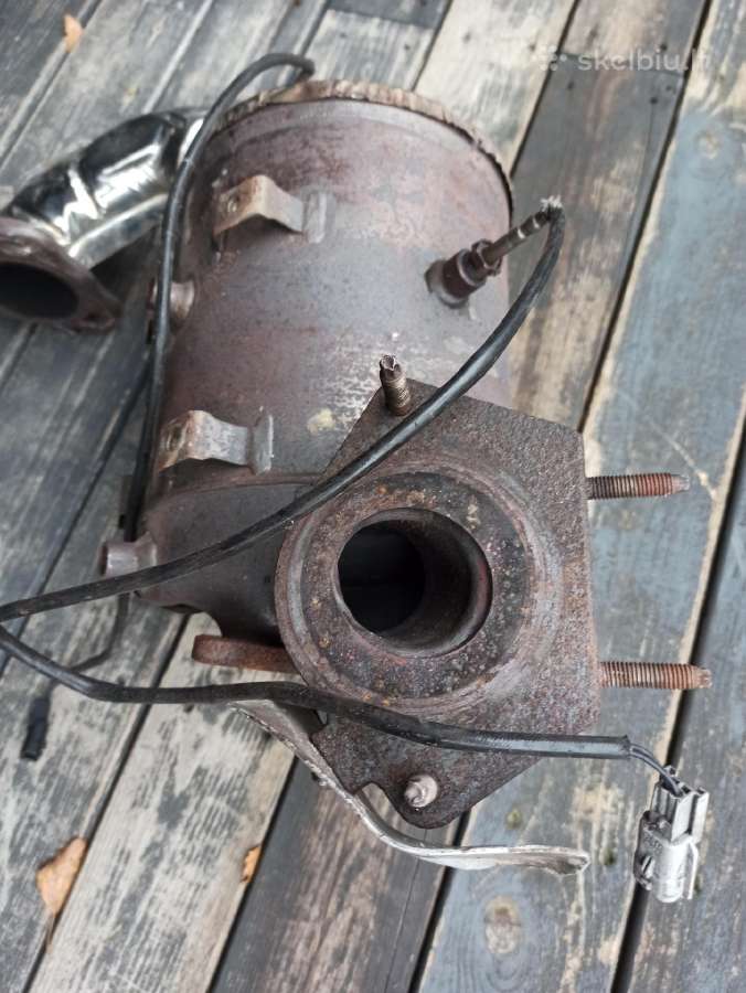 Dpf filtras Renault, Qashqai 1,6 dyzelis - nuotraukos Nr. 5