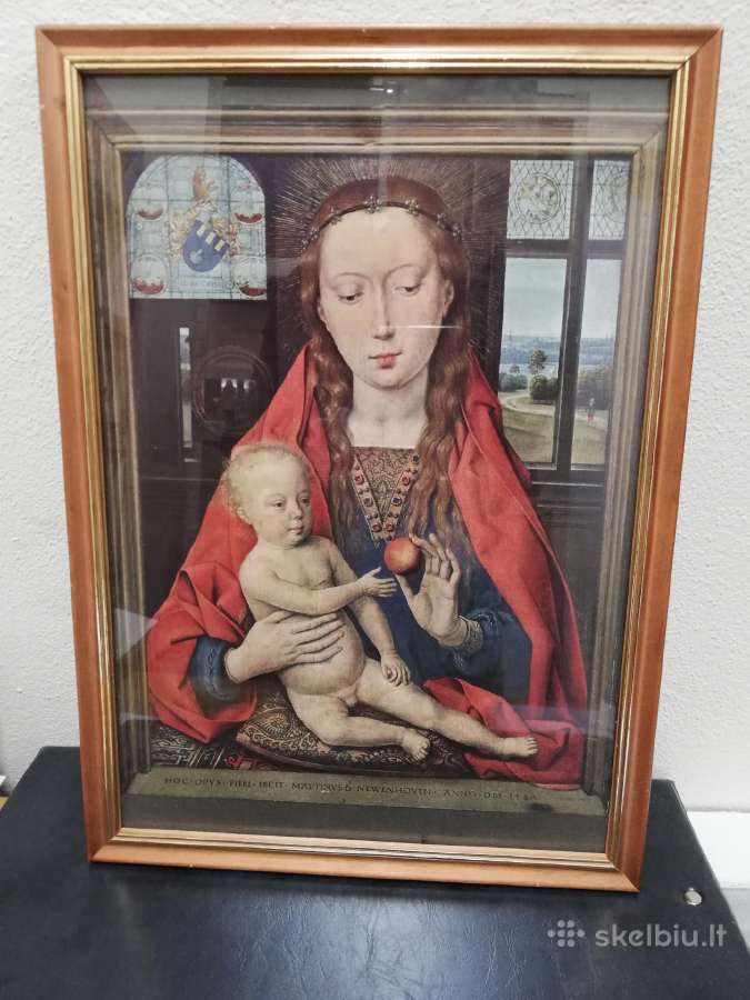 Madona su kūdikiu, 1487 m. Hans Memling