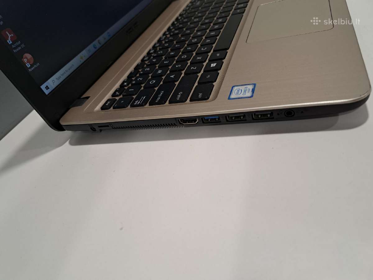 Asus Vivobook X540ua 120ssd 8gb RAM 15.6 full HD - nuotraukos Nr. 3