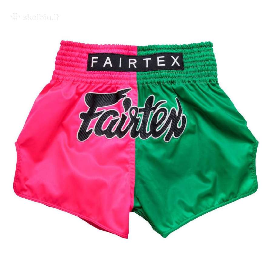 Nauji Fairtex Muay Thai Bokso šortai Bs1911 L, XL