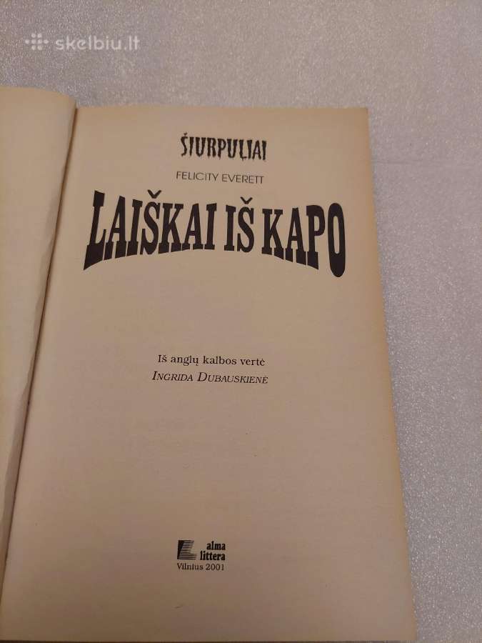 Laiškai iš kapo - nuotraukos Nr. 2