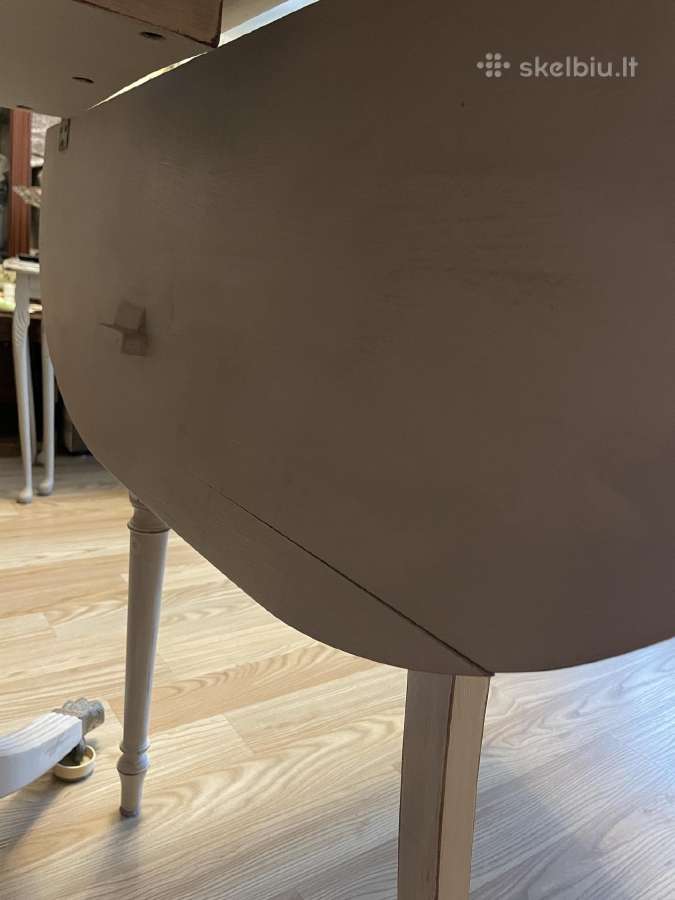 Stalas Shabby Chic su kedemis - nuotraukos Nr. 11