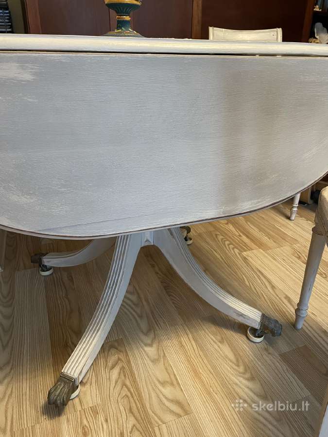 Stalas Shabby Chic su kedemis - nuotraukos Nr. 12