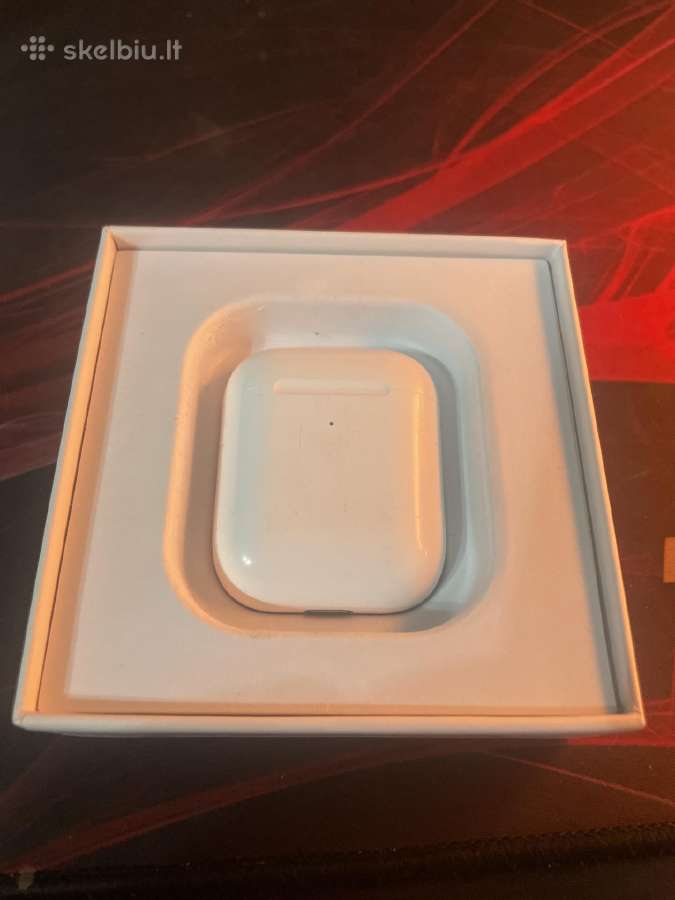 Parduodu Airpods 2 ausinukus puikus garsas - nuotraukos Nr. 2