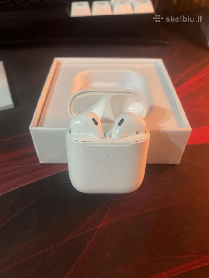 Parduodu Airpods 2 ausinukus puikus garsas - nuotraukos Nr. 3