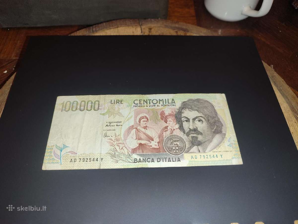 Senas banknotas Italija