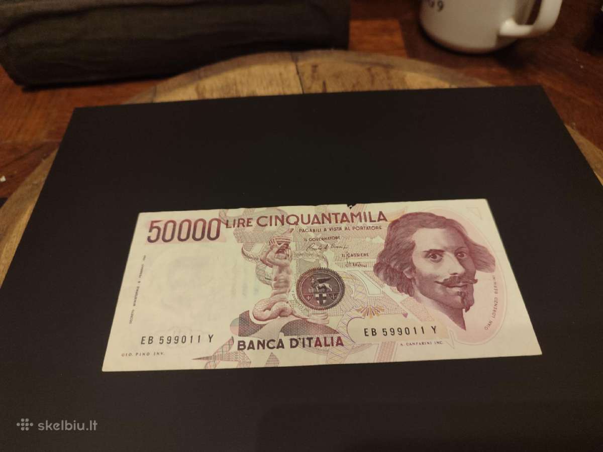 Senas banknotas Italija