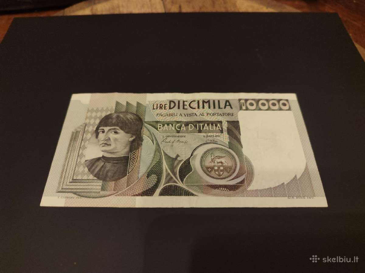 Senas banknotas Italija