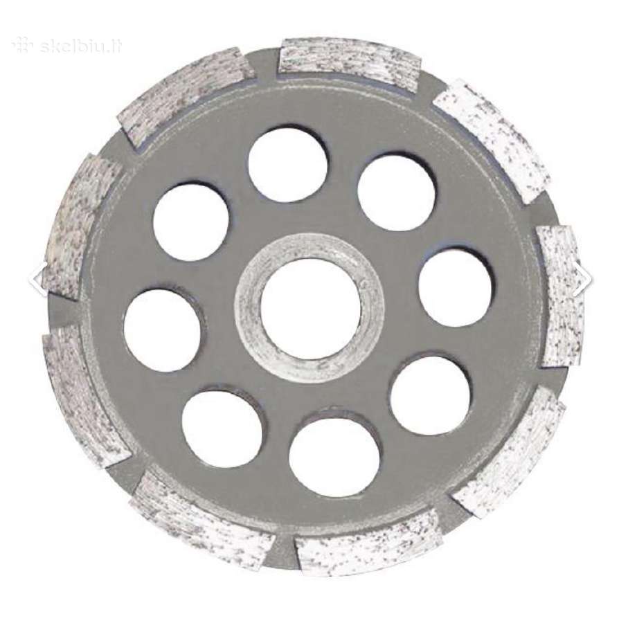 Deimantinis šlifavimo skydas 125x22mm - 89425 - nuotraukos Nr. 3