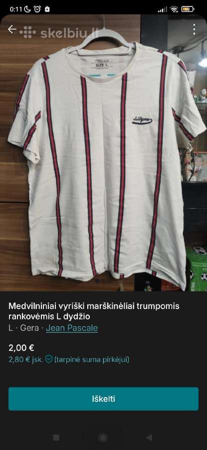 Vyriškos maikutės nuo 2€ - nuotraukos Nr. 4