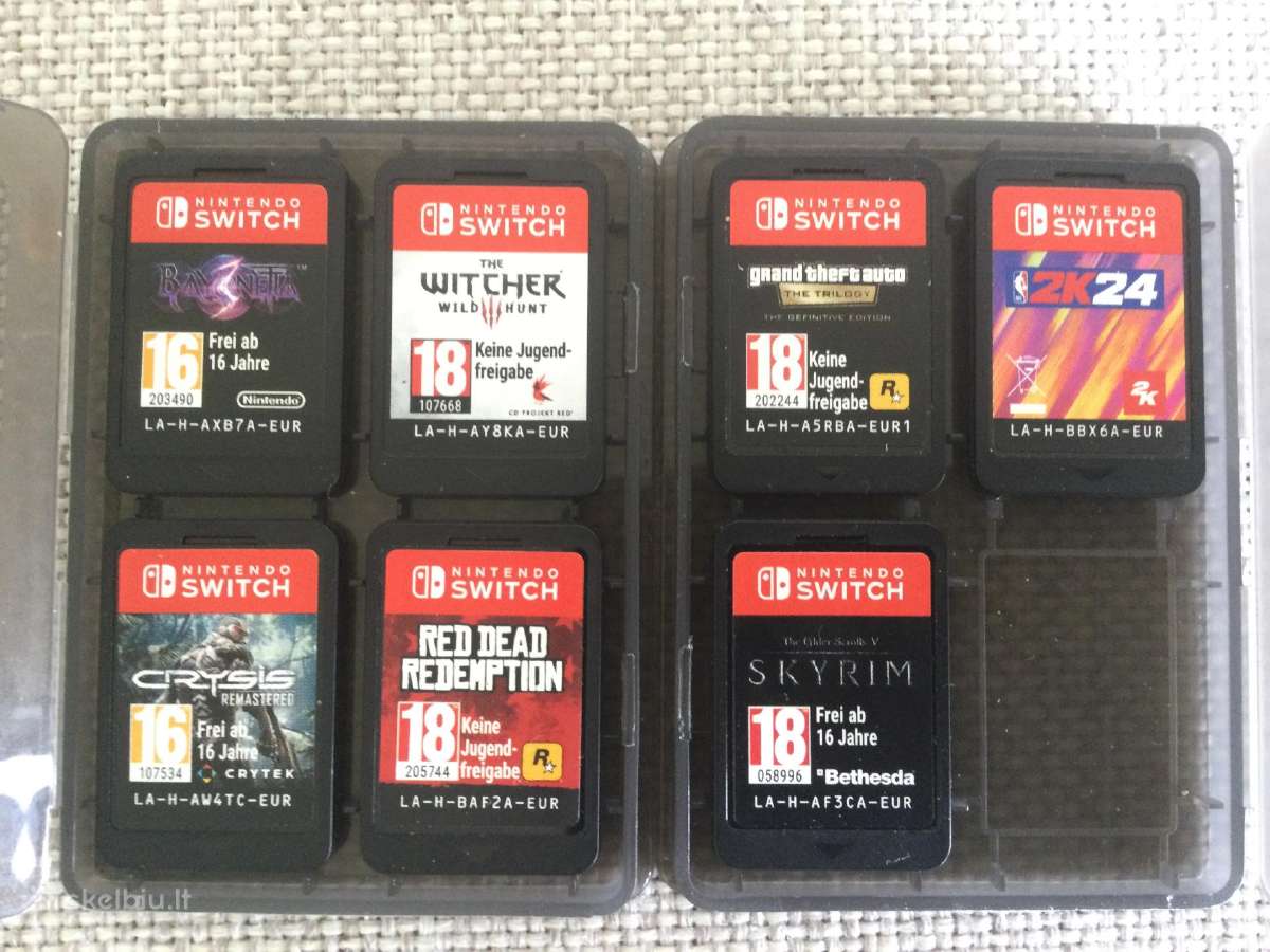 Nintendo switch žaidimai