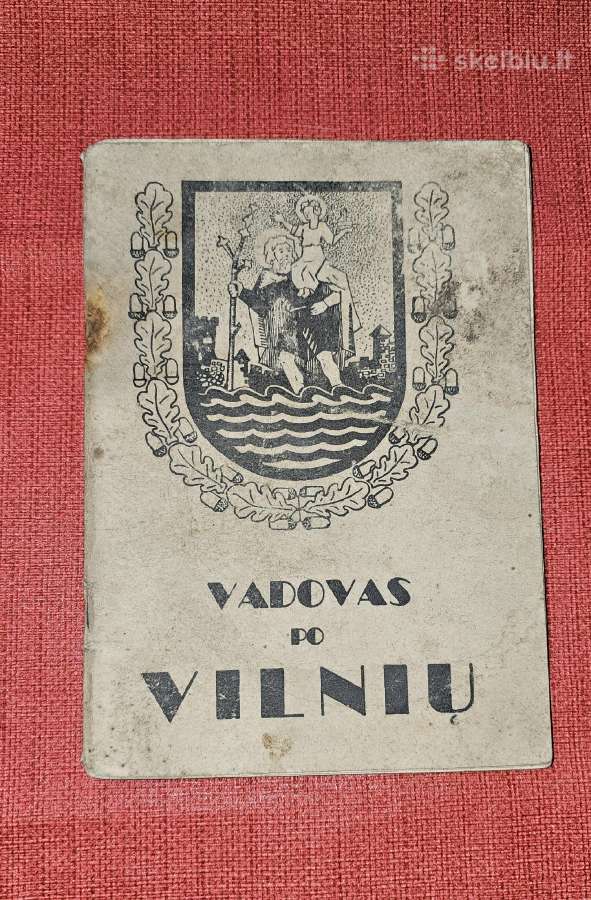 1939m. knygutė "Vadovas po Vilnių"