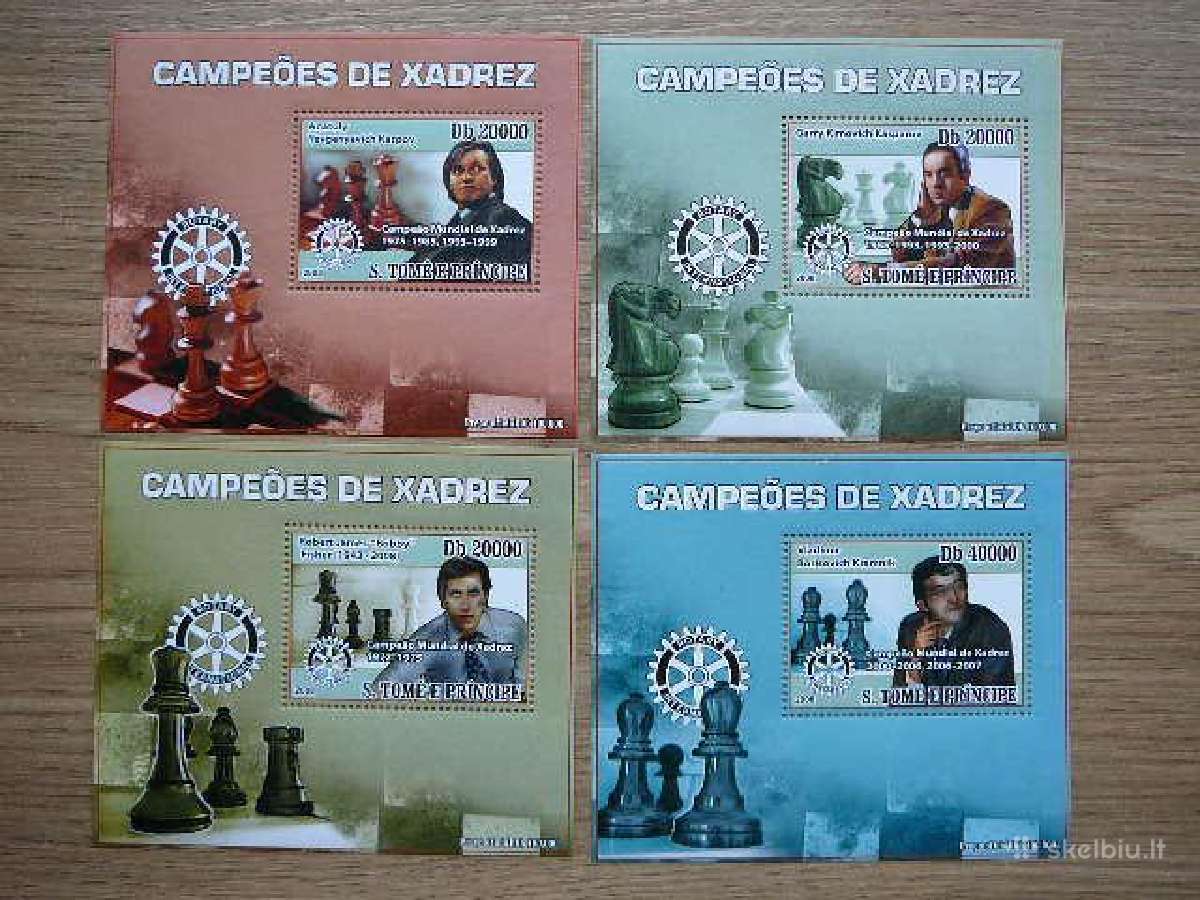 Sachmatai S. Tome 2008 svarus st831