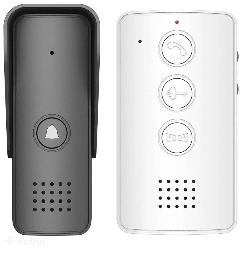 Domofonas/lauko skambutis Eura Adp-09a3 White