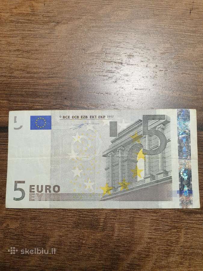 2002 metų 5 eurai - nuotraukos Nr. 3