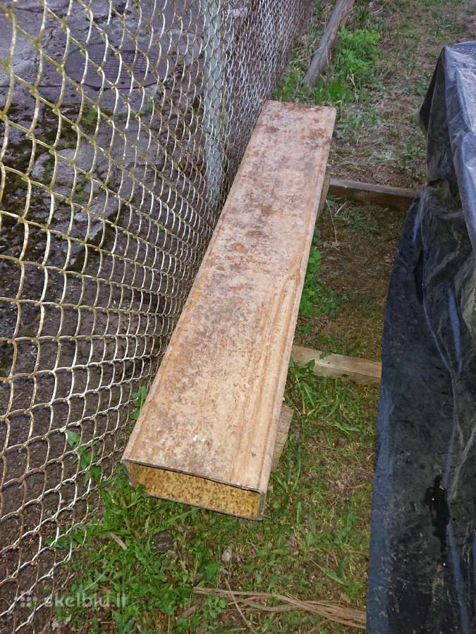 Plieno vamzdis 250x150x8mm 1,32m.