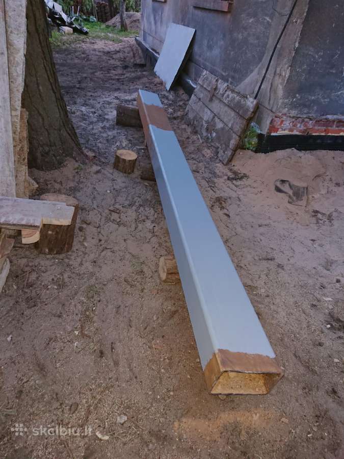 Plieno vamzdis 250x150x8mm 1,32m. - nuotraukos Nr. 3
