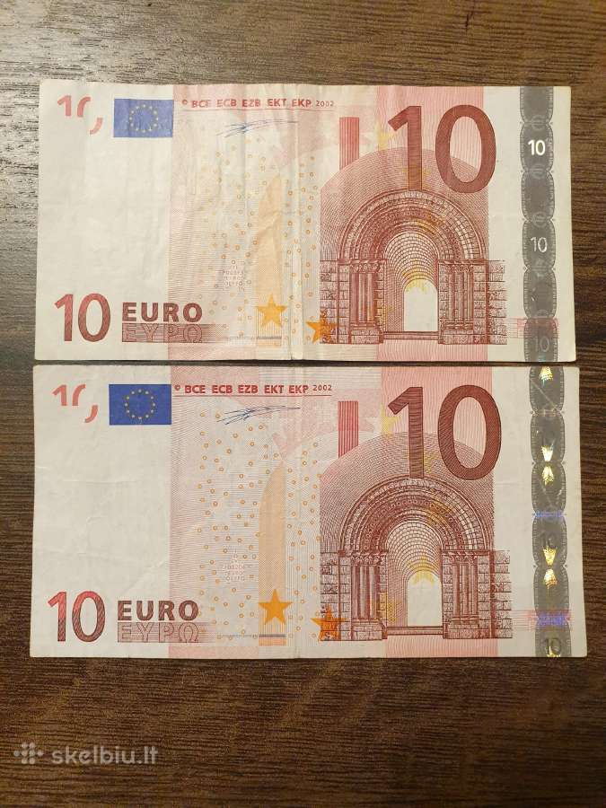 2002 metų 10 eurų