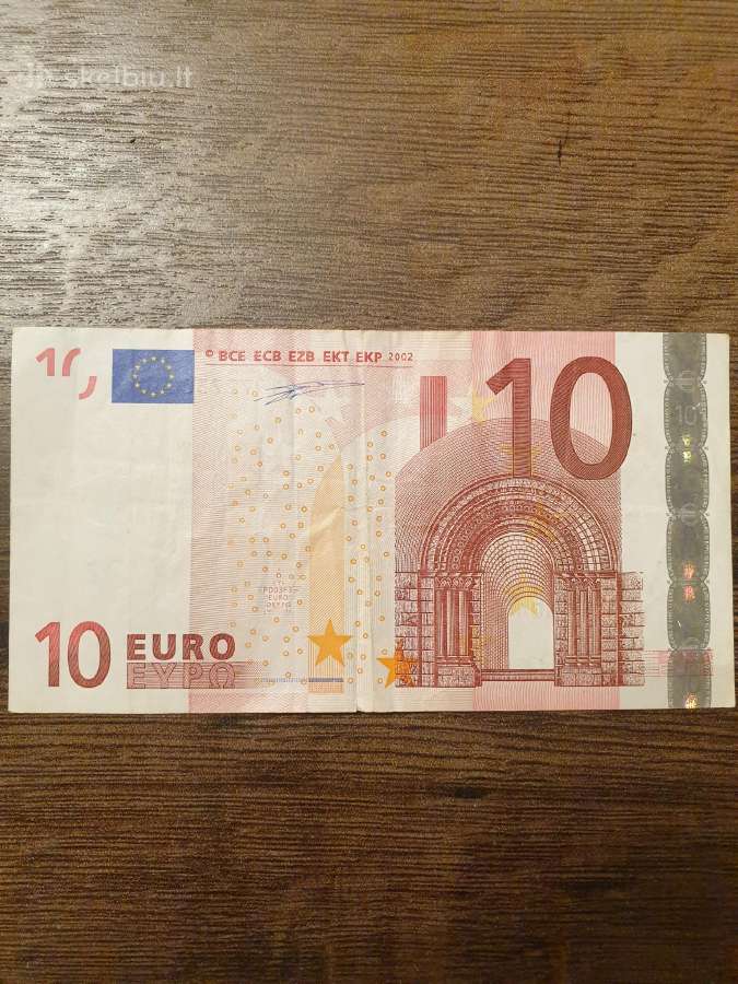 2002 metų 10 eurų - nuotraukos Nr. 3