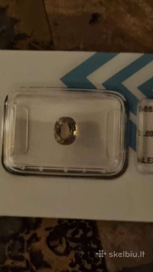 Parduoda 0,89ct aleksandritą. - nuotraukos Nr. 7
