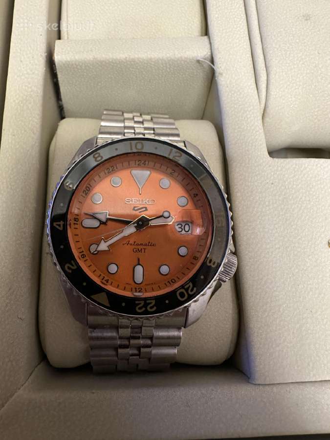 Seiko 5 Sports ‘Mikan Orange Gmt Skx Re-interpret.