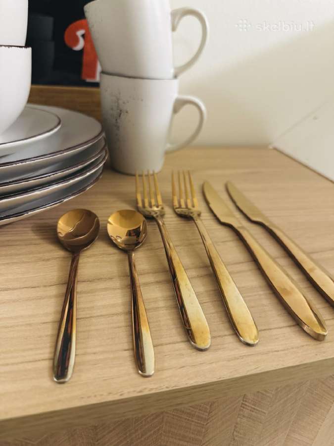Ikea ir kitų indų rinkinys bei stalo įrankiai - nuotraukos Nr. 4