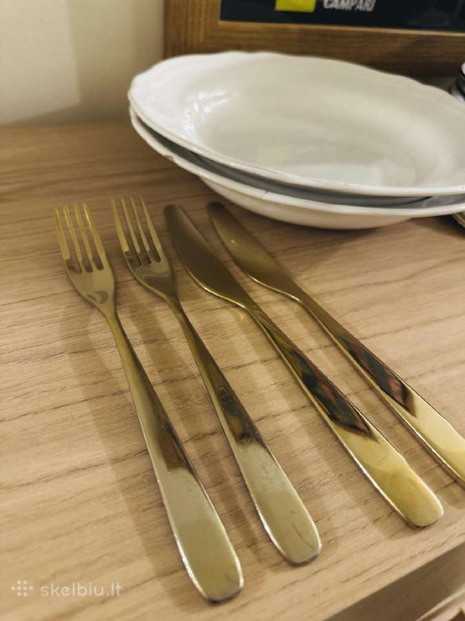 Ikea ir kitų indų rinkinys bei stalo įrankiai - nuotraukos Nr. 7