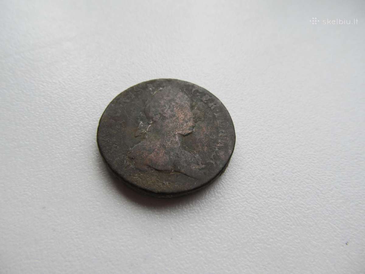 1 kreiceris , Austrija , 1774 - nuotraukos Nr. 2