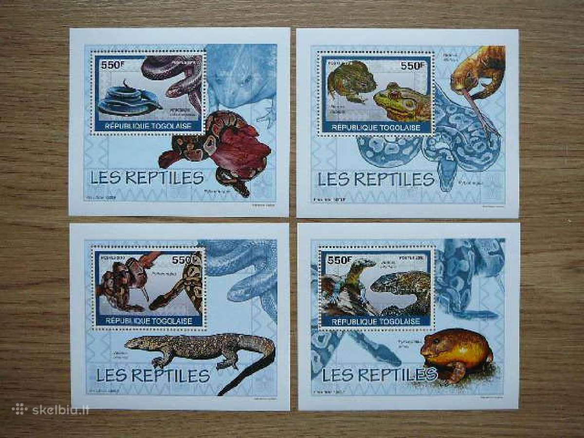 Gyvates Varles Driezai Togas 2010 Mnh tg445