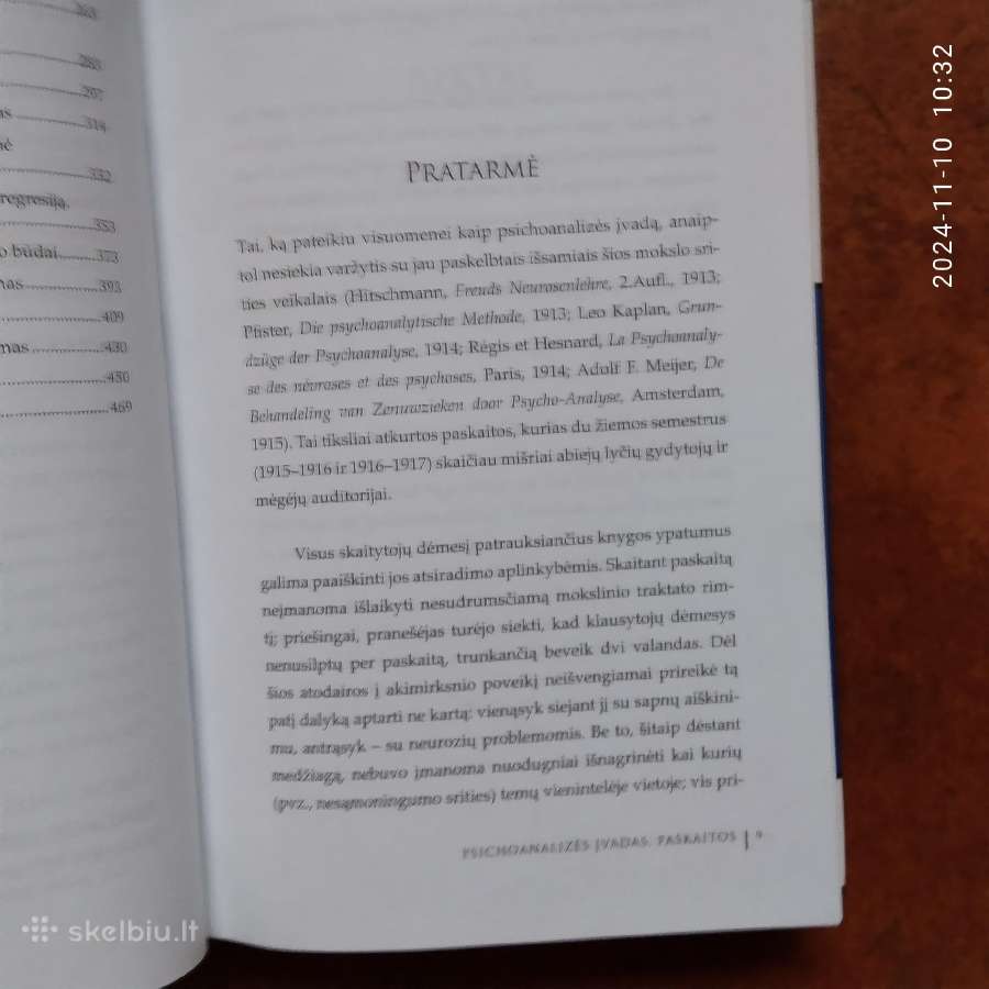 S. Freud "Psichoanalizės įvadas" 2009 metai - nuotraukos Nr. 6
