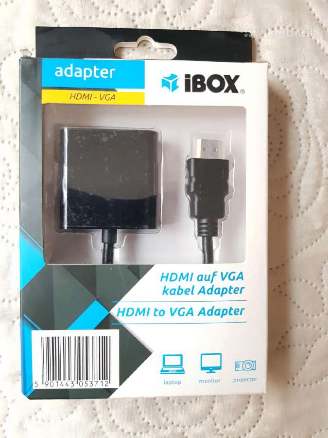 Ibox adapteris Hdmi - Vga