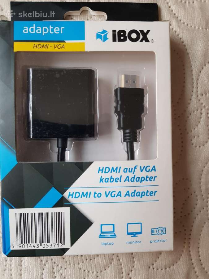 Ibox adapteris Hdmi - Vga - nuotraukos Nr. 3