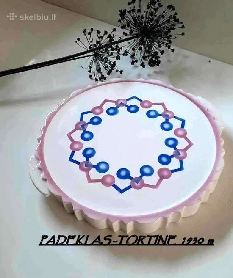 Antikvarine 1930 m tortine-padeklas