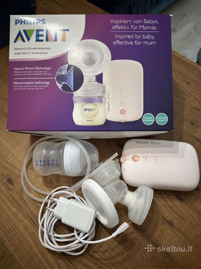 Philips Avent elektrinis pientraukis Scf395/11 - nuotraukos Nr. 2