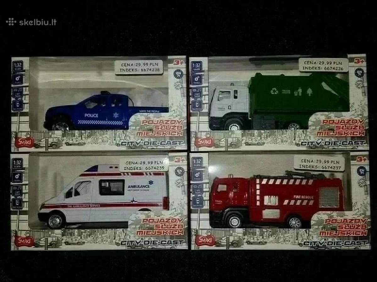 4 automobiliai
