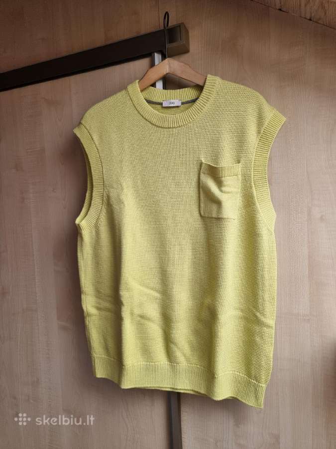 Esprit megzta liemenė, 100% medvilnė, nauja, L