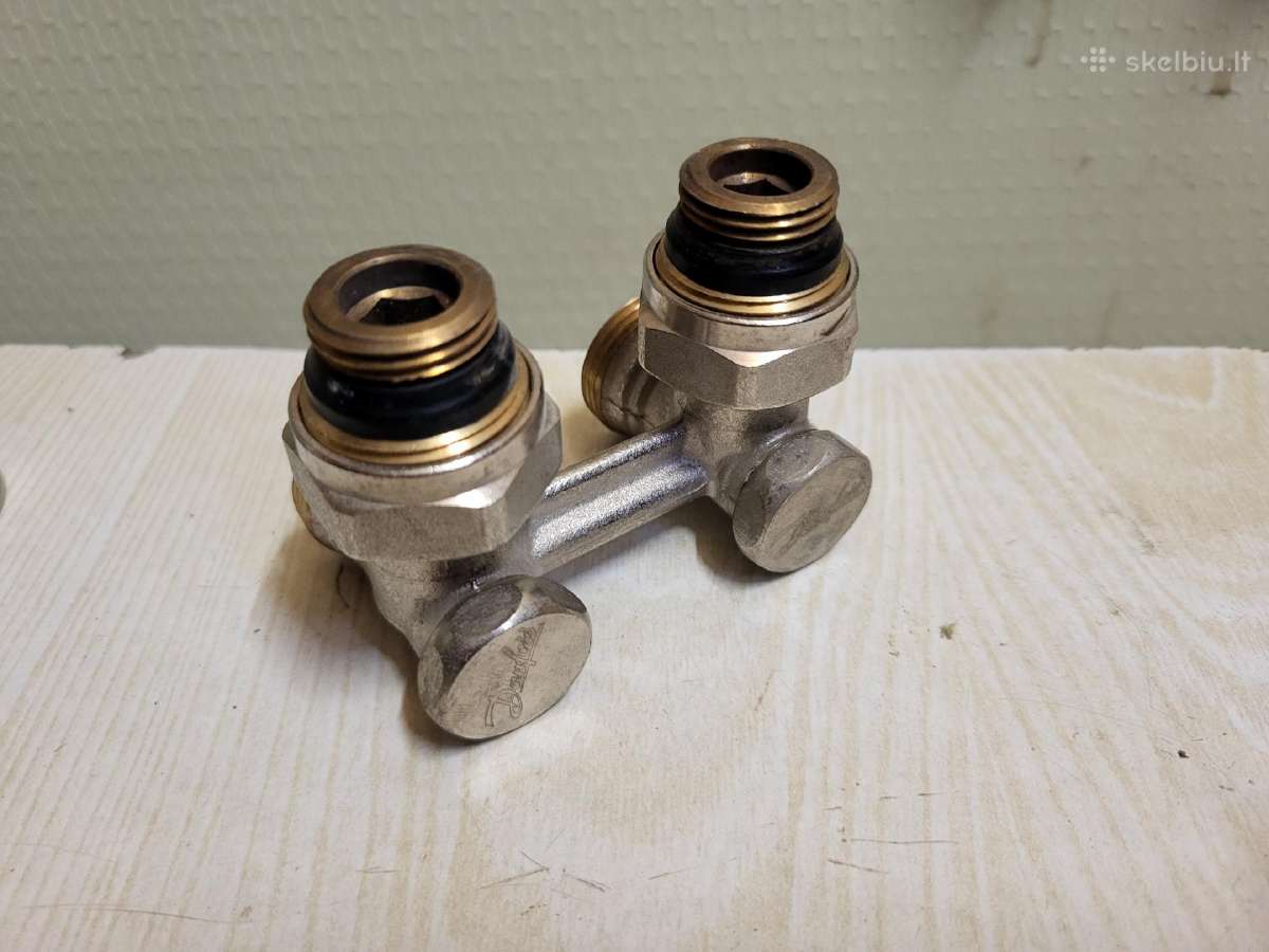 Santechnika. H kampinis ventilis danfoss 16mm vamz