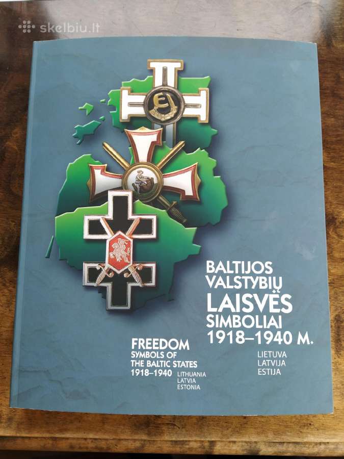 Knyga apie Lt,lv,ee prieškarinius apdovanojimus